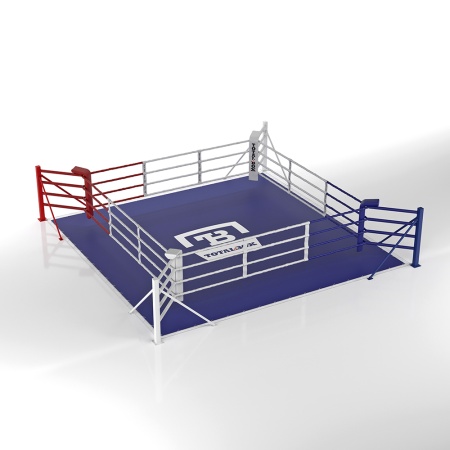 Купить Ринг боксерский напольный Totalbox на упорах 6х6м в Духовщине 