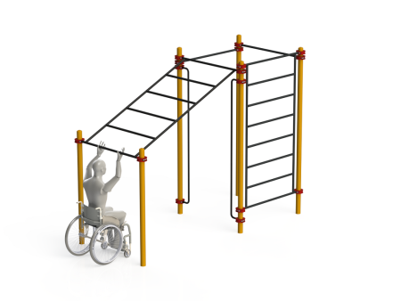 Купить Спортивный комплекс для инвалидов-колясочников WRK-D15_76mm в Духовщине 