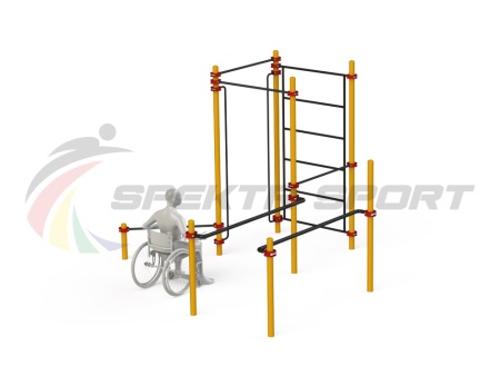 Купить Спортивный комплекс для инвалидов-колясочников WRK-D18_76mm в Духовщине 