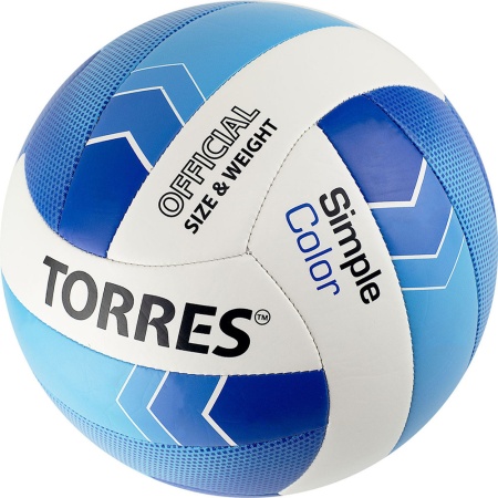 Купить Мяч волейбольный Torres Simple Color любительский р.5 в Духовщине 